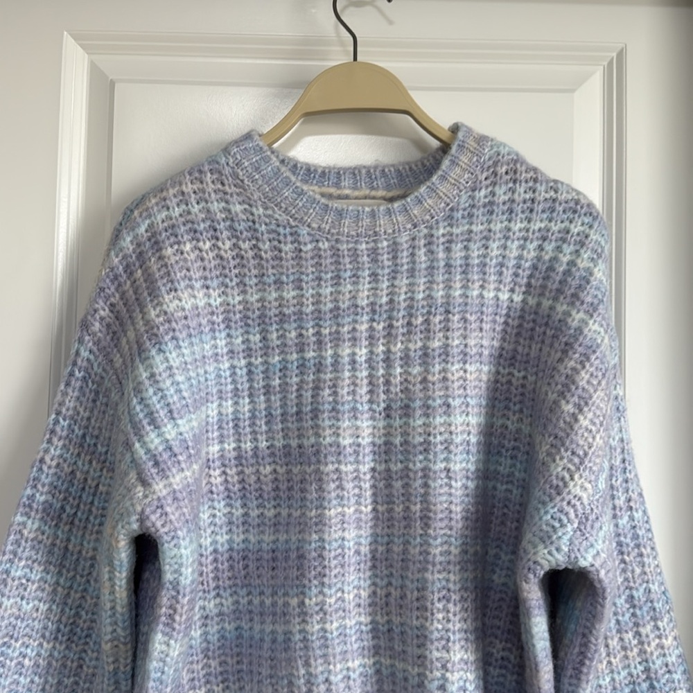 Jessica Simpson Sweater Knit CrewNeck Relaxed Fit Top - Picture 7 of 7